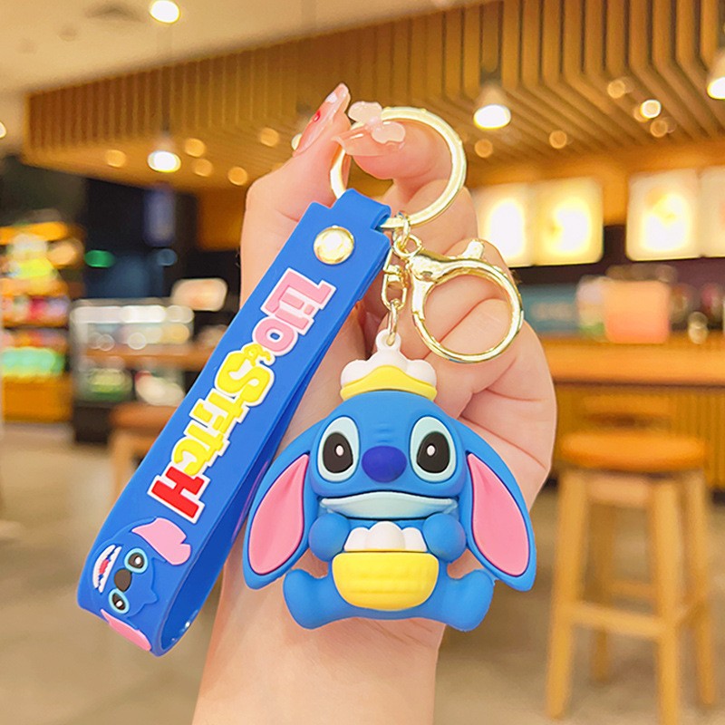 Cartoon Clow M Doll Key Chain Cute Cinnamon Dog Ornaments Couple Bags Pendant Keychain Gift Wholesale