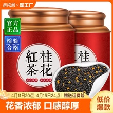 桂花红茶特级茶叶2023新茶养胃正宗核心产地浓香型礼盒装500g花香