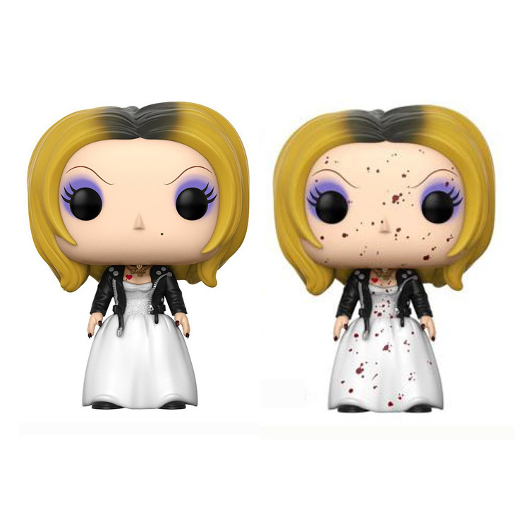 funko pop鬼娃回魂tiffany 蒂芙尼 chucky恰奇限定摆件新娘468