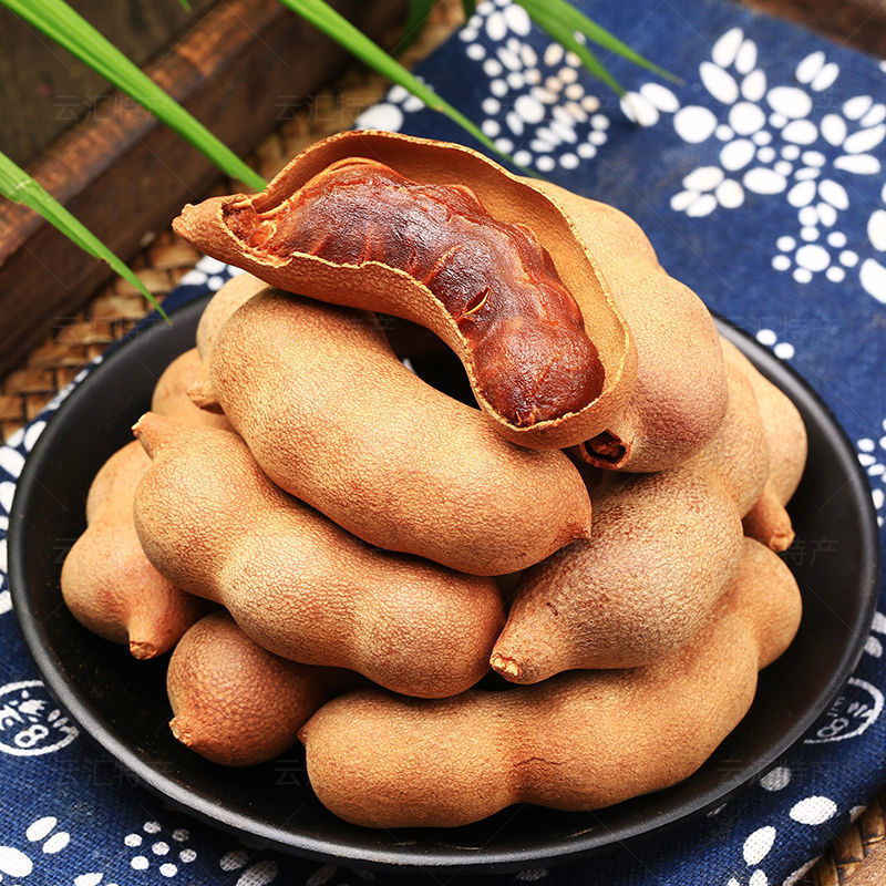 酸角云南特产甜酸角休闲孕妇零食甜角罗望子新鲜带壳酸甜角独立站