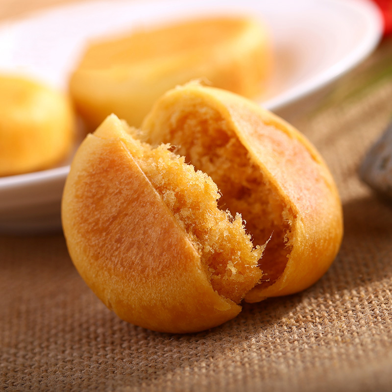 碧蜀青 香酥肉松饼35g早餐面包零食糕点心年货大礼包【10枚起发】