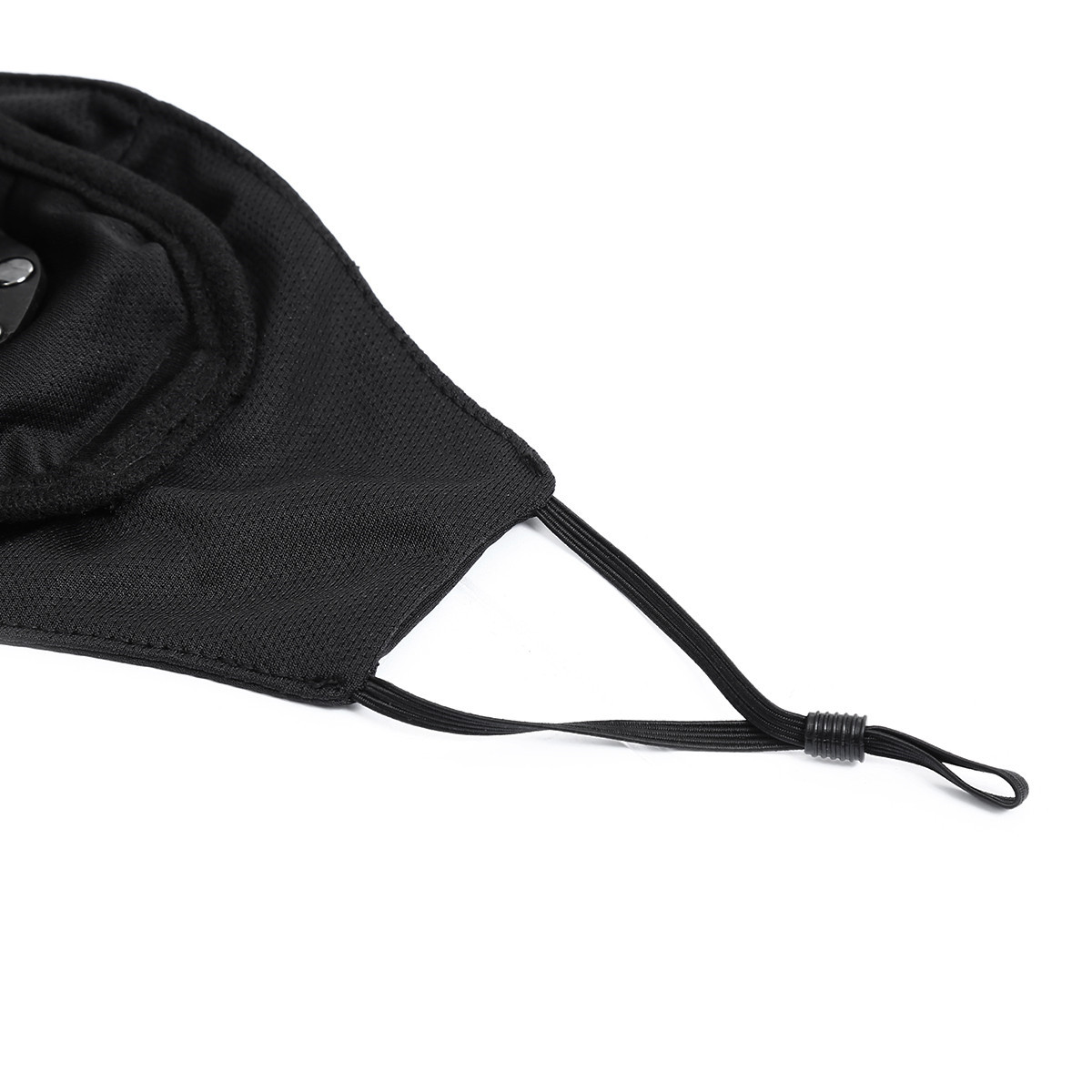 新型sm成人情趣用品阳具口塞带女用激情拆卸口球情趣加厚黑色面具