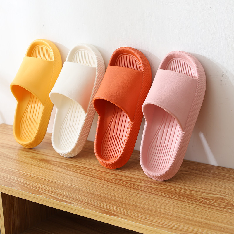 Eva Shit Feeling Internet Hot Slippers Summer Household Home Non-Slip Thick Bottom Soft Bottom Home Bath Bathroom Sandals