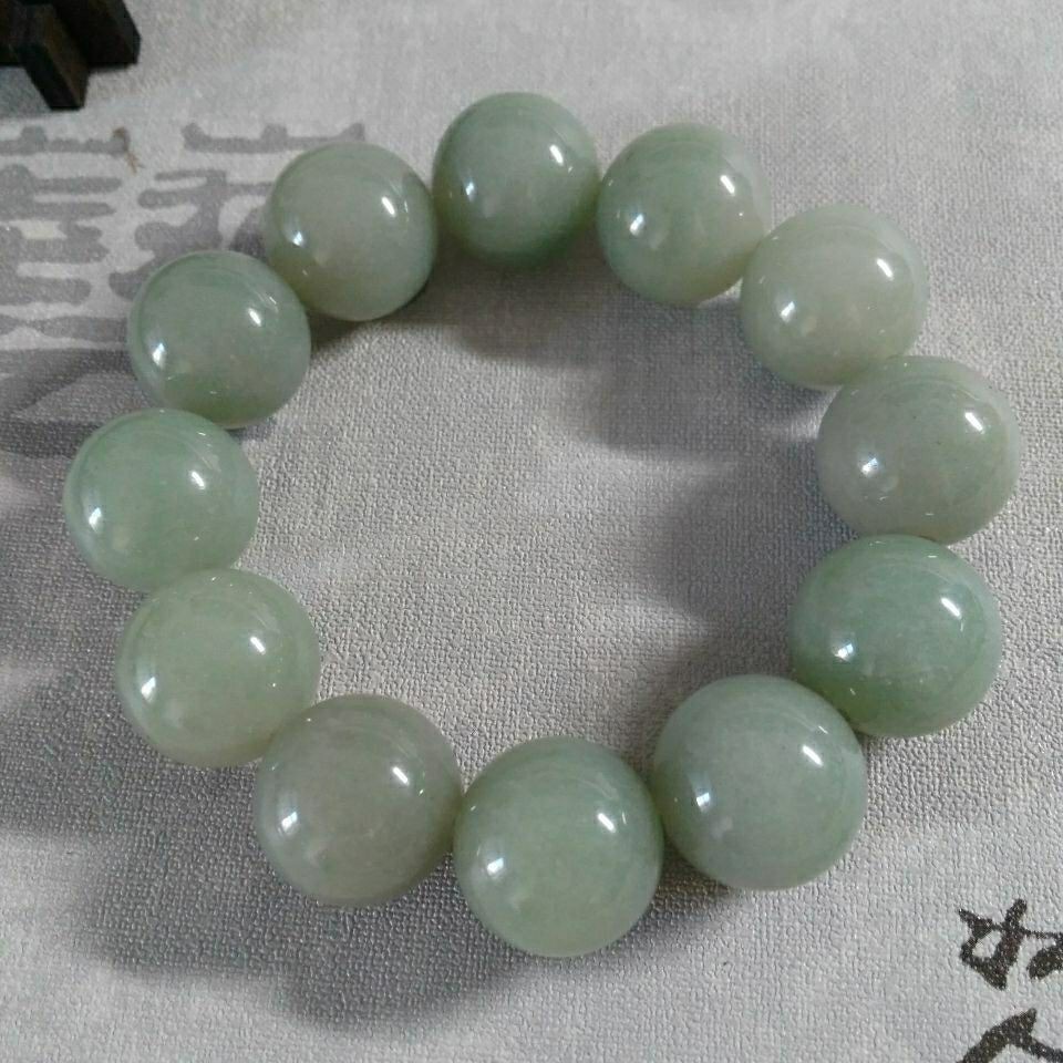 厂价直销天然内蒙古佘太翠佘太玉手链手串男女手链