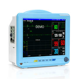 安羽spr9000a多参数监护仪便携式医院手术室家用彩色屏心电检测仪
