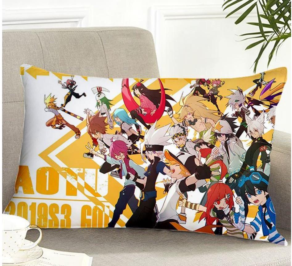 凹凸世界抱枕金格瑞嘉德罗斯雷狮午睡被定置生日礼物长条玩偶靠垫