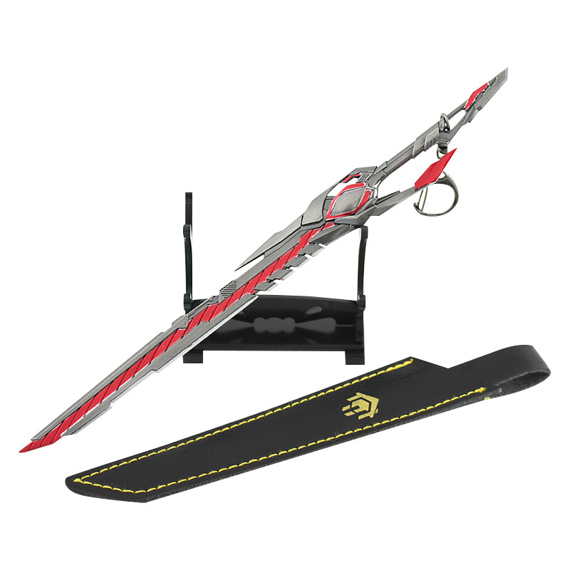 吞噬星空周边 罗峰九系战刀带皮套合金武器摆件兵器收藏学生玩具