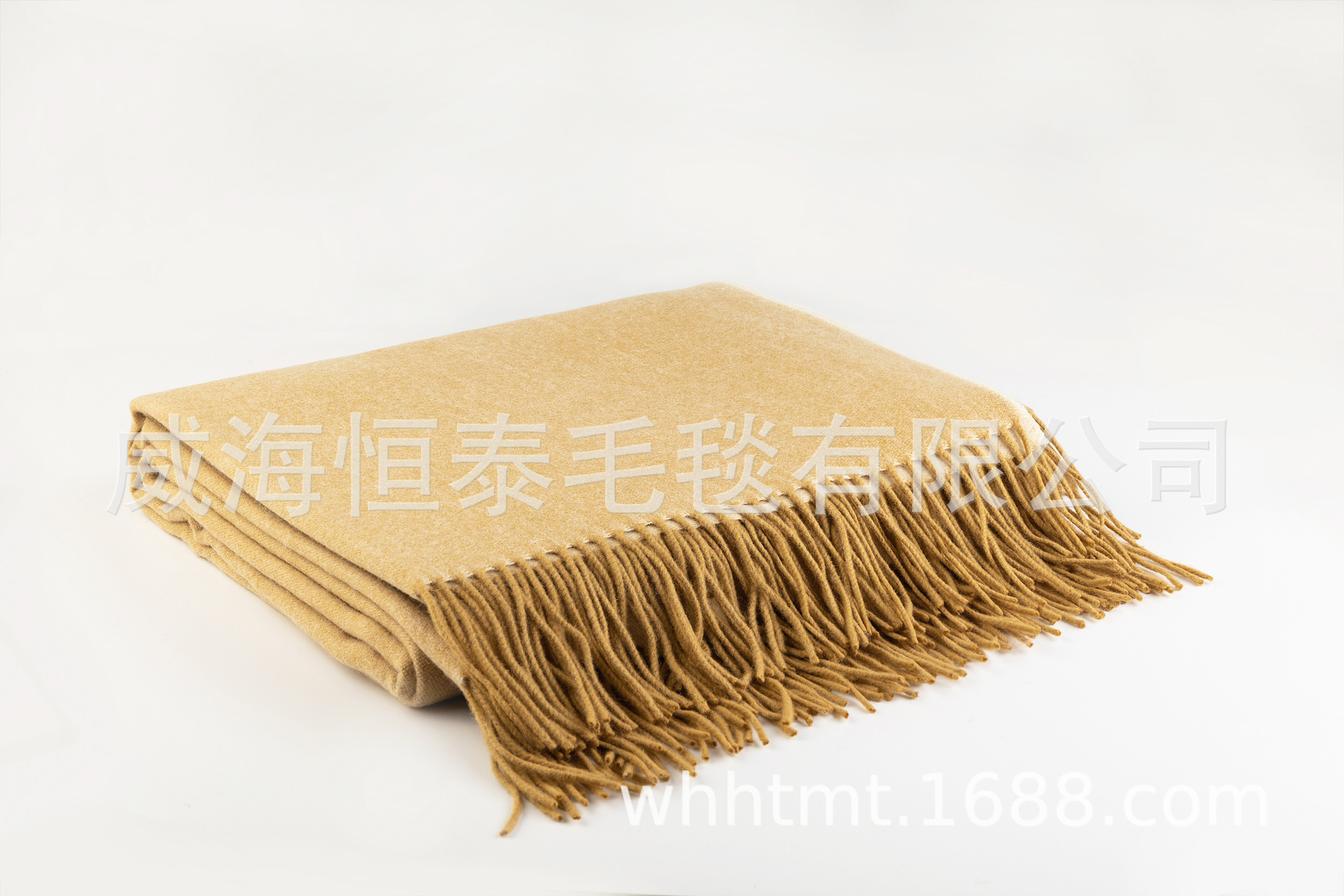 Processing Customized Export Domestic Sales Woolen Blanket Cashmere Blanket Light Shawl Welcome to Consult