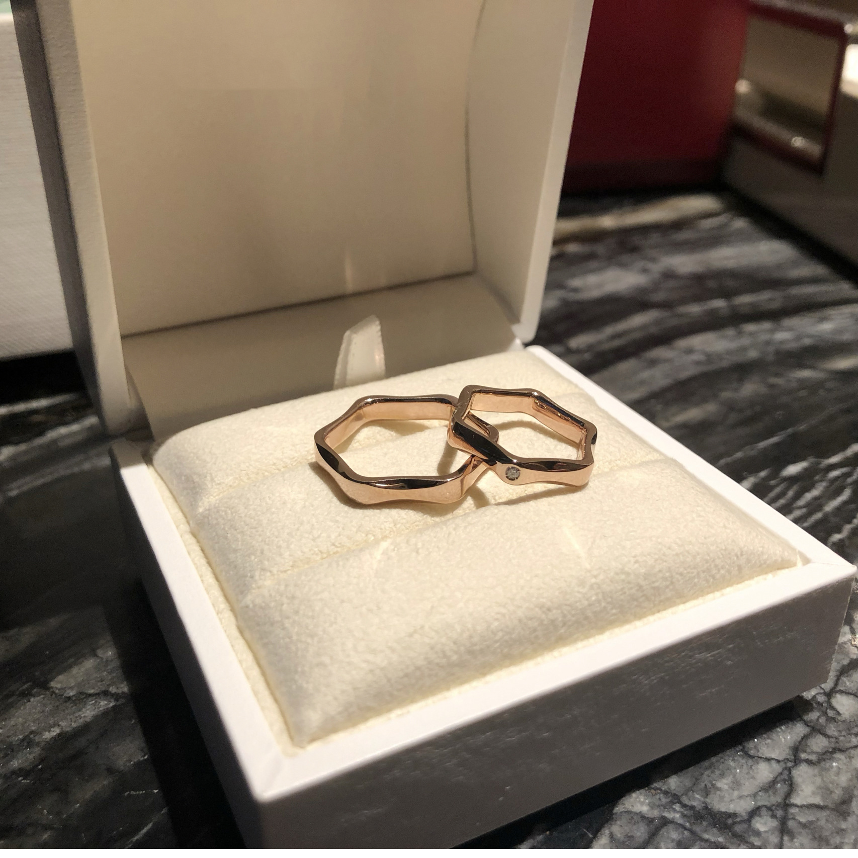 高版本龚俊浪浪钉六角螺母情侣戒指明星同款戒指纯银tasaki戒指