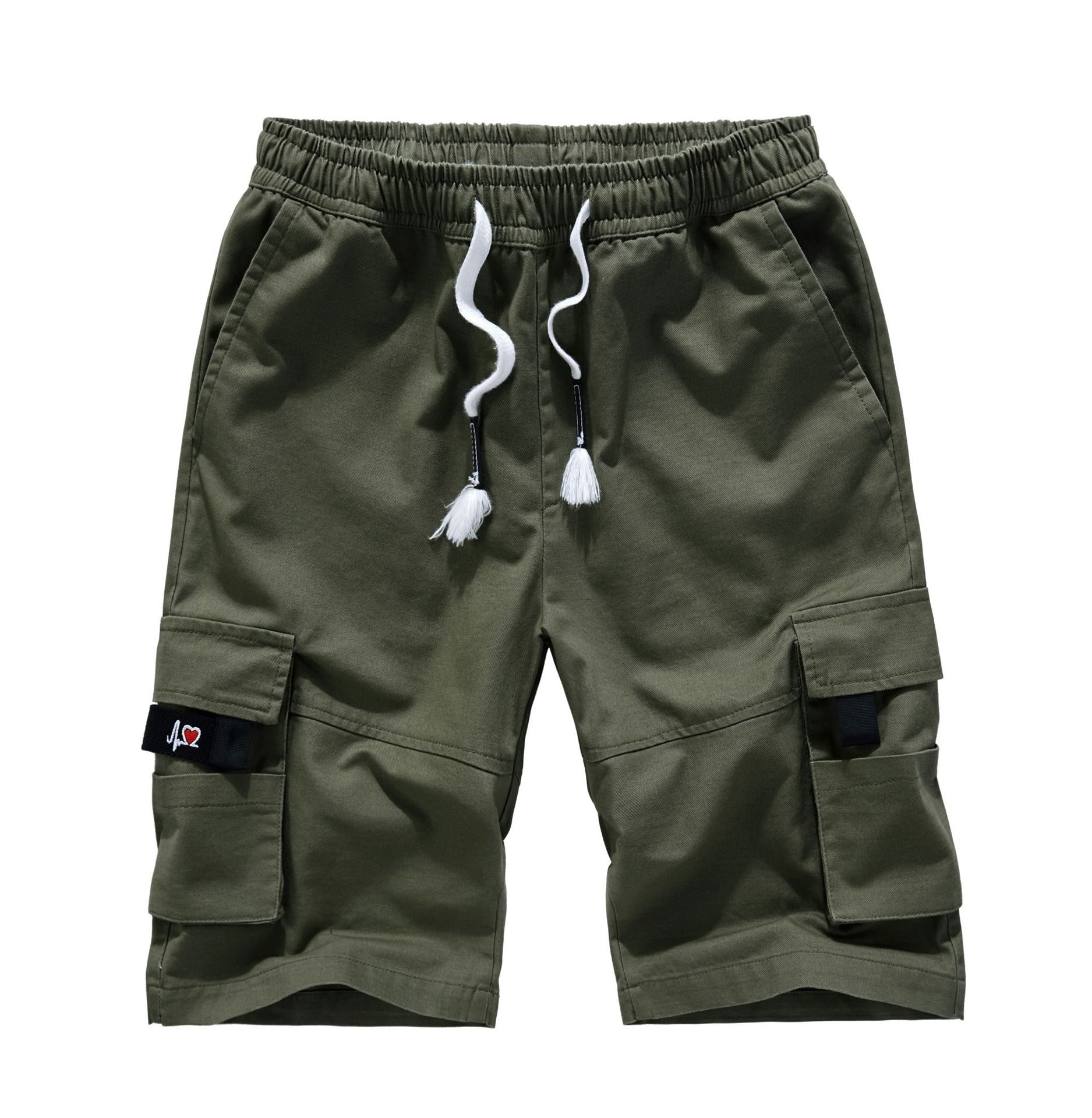 Amazon Summer Men's Workwear Shorts Loose Large Size Foreign Trade Men's Cotton Shorts Multi-Pocket Slacks