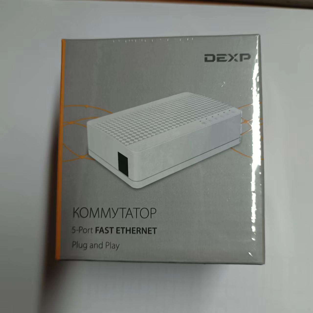 tenda腾达s105五口百兆以太网络交换机路由器监控网口分流器