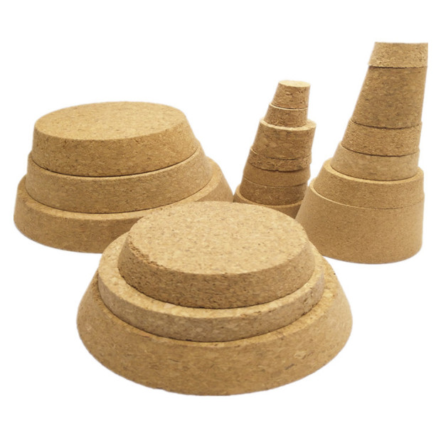 现货定制定做加工葡萄酒红酒橡木塞锥型t形合成天然软木塞