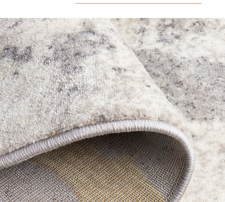 美式田园风客厅地餐桌耐脏易打理脚垫卧室大尺寸书房长