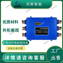厂家出售矿用光纤电缆接线盒 安全接线盒 FHG4防爆光缆接线盒