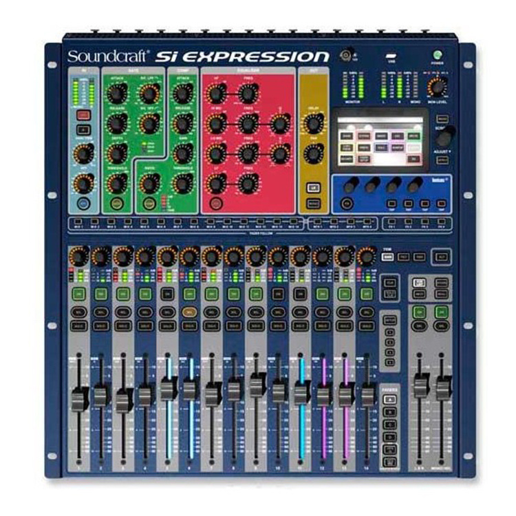 英国soundcraft声艺siexpression1声艺16路数字会议舞台调音台