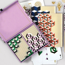 定制印刷logo烫金烫银扑克牌套装带骰子厂家高质量扑克牌棋牌娱乐