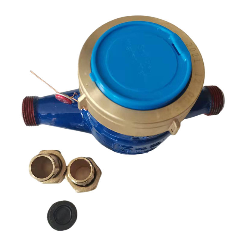 Factory Wholesale Rotary Wing Mechanical Water Meter Household Tap Water Meter 4 Points 6 Points LXs Rotating Vane Type Water Meter