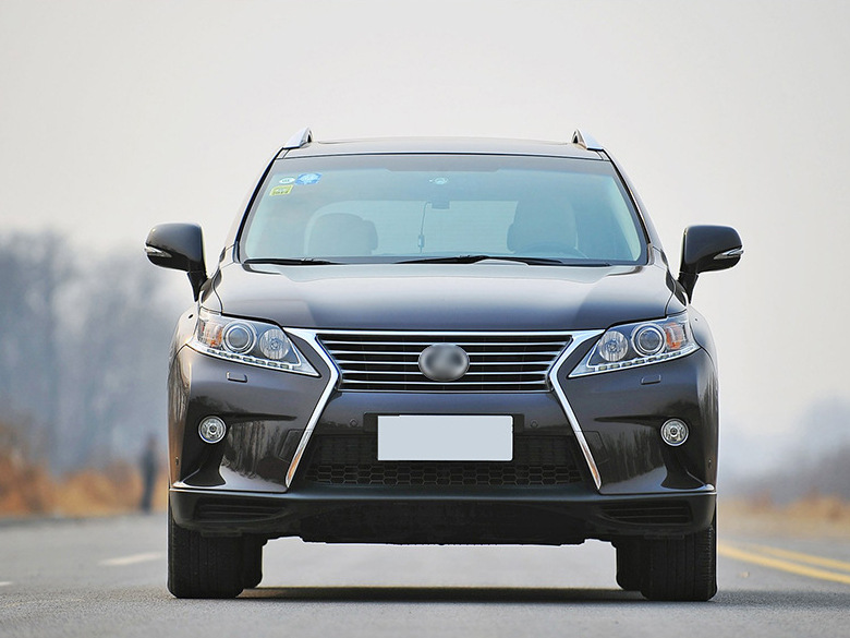 适用于雷克萨斯rx270改装运动版中网前杠前脸大灯包围凌志老改新