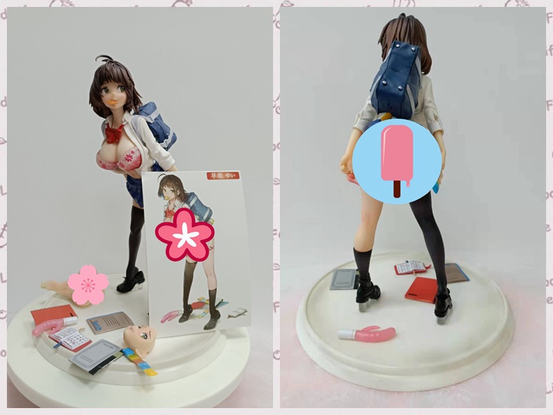 美少女系列 早坂由衣 早坂唯 绅士款 特质版 模型 站姿 盒装手办