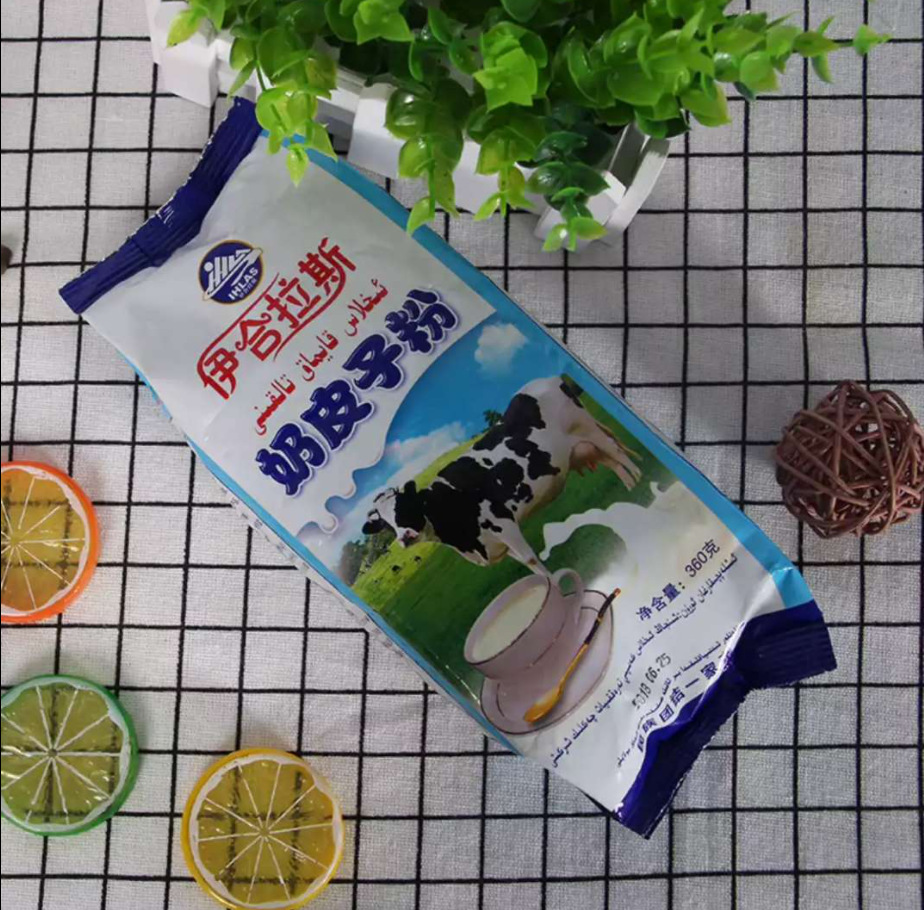 整箱24袋发货新疆伊合拉斯奶皮子粉360g奶茶袋装奶茶店专用 包邮