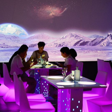 建筑墙体投影裸眼 3dmapping全息投影- 半景画科技 沉浸式体验