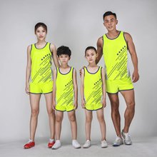 厂家直批2021新款中国队田径服套装男女儿童成人田径训练服体考服