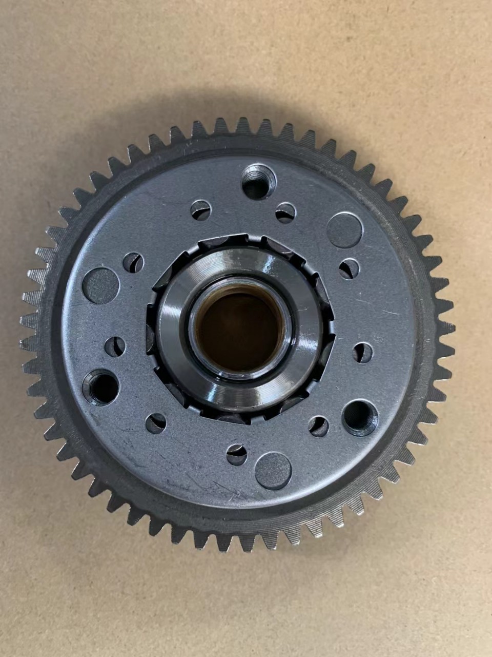 摩托车配件cg125 150 175 200 启动盘总成9珠超越离合器本体-阿里巴巴