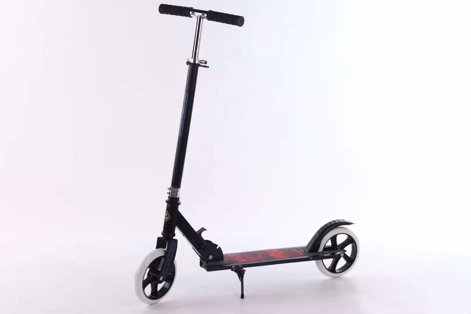 新成人滑板车两轮城市上班代步车 便携可折叠大轮踏板车可代发