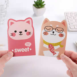 森木创意迷你线装记事本 动物头像随身迷你口袋本 学生文具批发