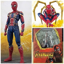 SHF 钢铁蜘蛛侠 Spider-Man 复联3 无限战争可动手办模型摆件玩具