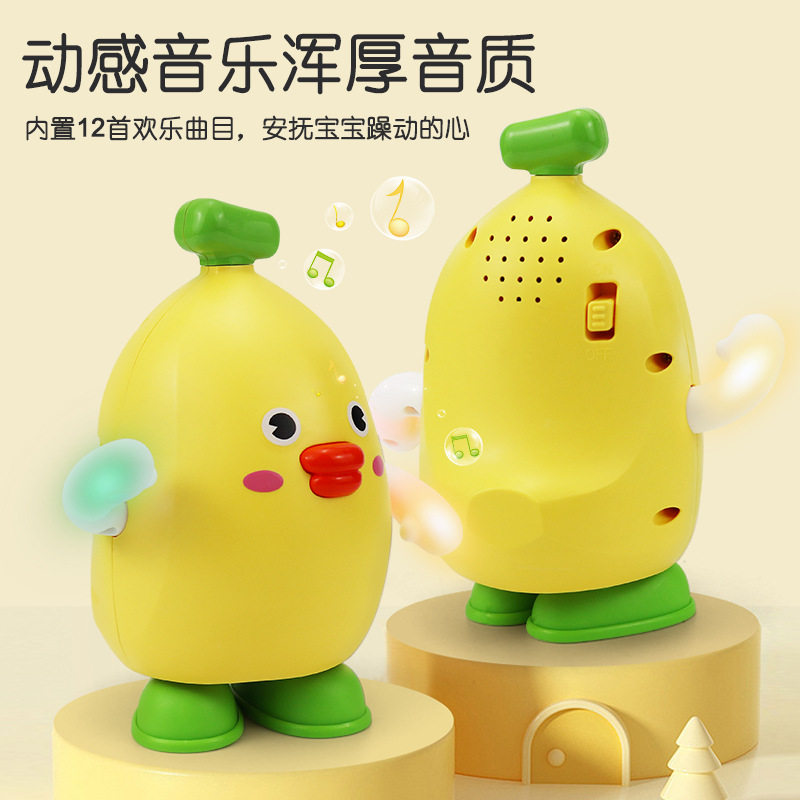 Children's Electric Toys Fruit Party Baby Head Training Baby Early Childhood Education New Internet Hot