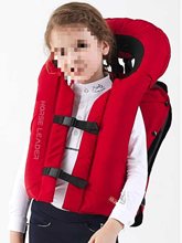 儿童马术装备套装马术充气护甲骑马马甲专业骑马训练骑士防护背心