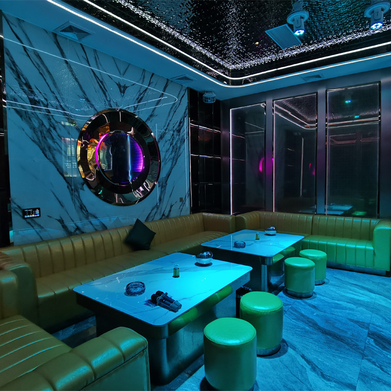 麦乐家具供应现代简约ktv不锈钢茶几 可定尺寸 工厂直销 优惠