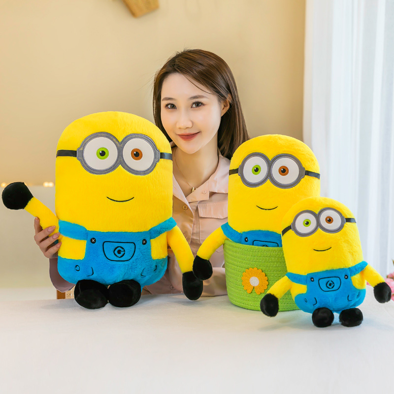 网红爆款卡通小黄人公仔毛绒玩具创意玩偶生日礼物送女友批发跨境