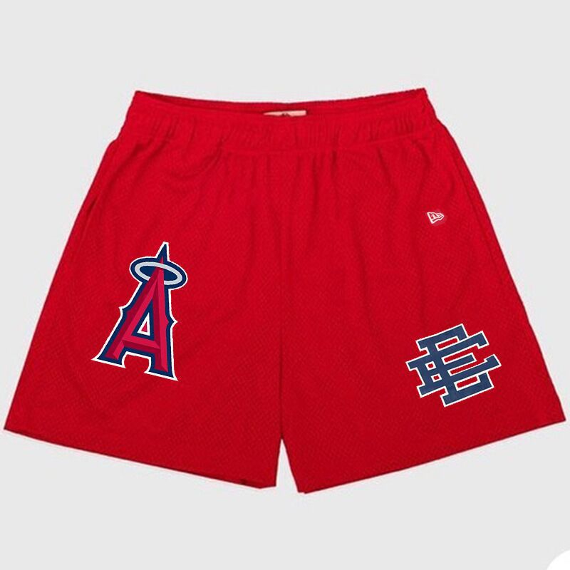 Cross-Border American Baseball League Ericemanuel Joint Shorts Men's and Women's Casual Baseball Pants Foreign Trade