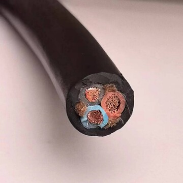 橡套线yc ycw 铜芯橡皮线2芯 3芯16/25/35/50/70/95平方 橡套电缆