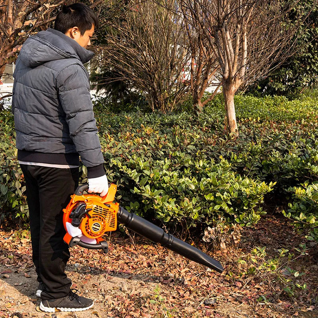 便携式路面沙石吹风机 冬季背负式汽油动力吹叶机 大棚积雪吹雪机