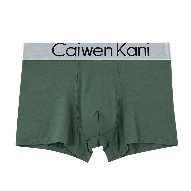 Men's Underwear Modal Large Size Graphene Boxers Breathable Purified Cotton Crotch Boxers Underpants Underwear Gift Box