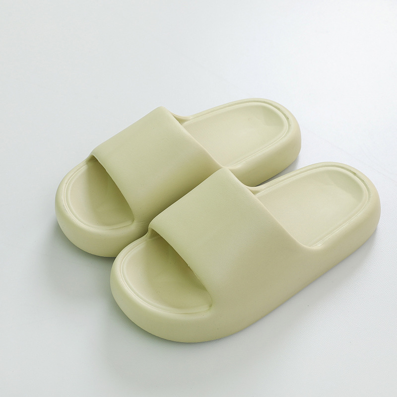 Thick Bottom Shit Feeling Indoor Home Sandals Women's Summer Bathroom Non-Slip Bath Couple Outdoor Sandals Men's Summer