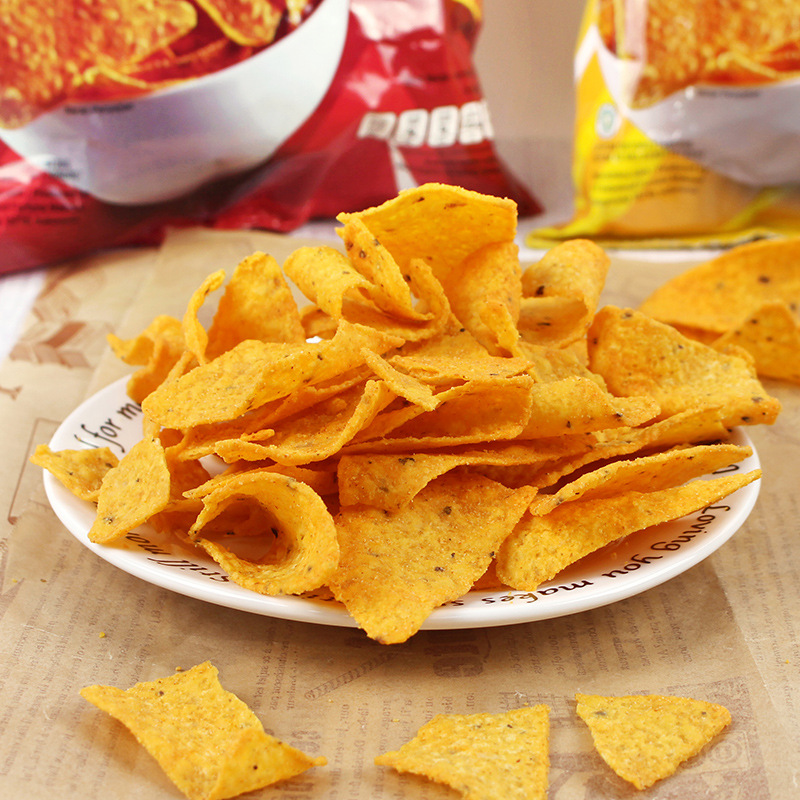 批发 印尼多力多滋同款玉米片160g*6包超浓芝士味doritos薯片零食
