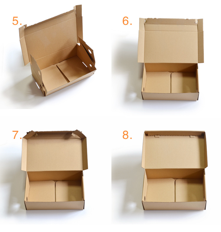 鞋盒牛皮纸翻盖logo纸盒童鞋运动鞋盒折叠童鞋批发收纳包装盒现货