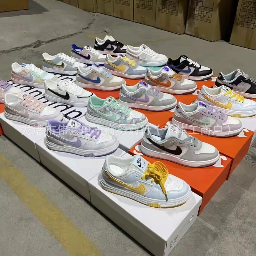 【莆田aj鞋】男女运动鞋库存尾货鞋清仓摆地摊鞋跑江湖夜市直播鞋