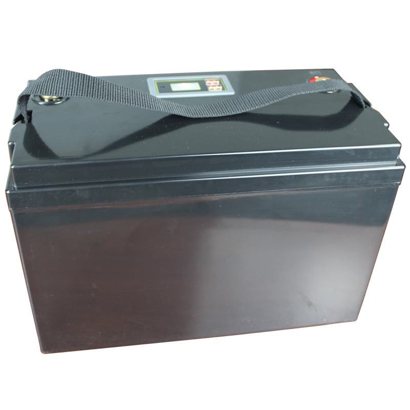 12v100a磷酸铁锂电池100w逆变器ups不间断电源带电压电量显示