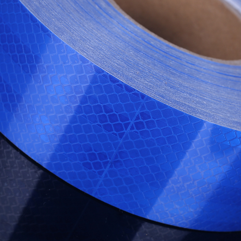 厂家供应pet汽车货车反光贴 纯色反光条反光膜定制反光材料