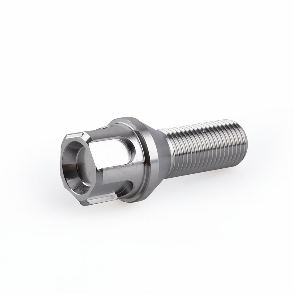 厂家直供汽车改装钛合金轮毂螺栓55mm长通用带套筒定位销轮毂螺丝