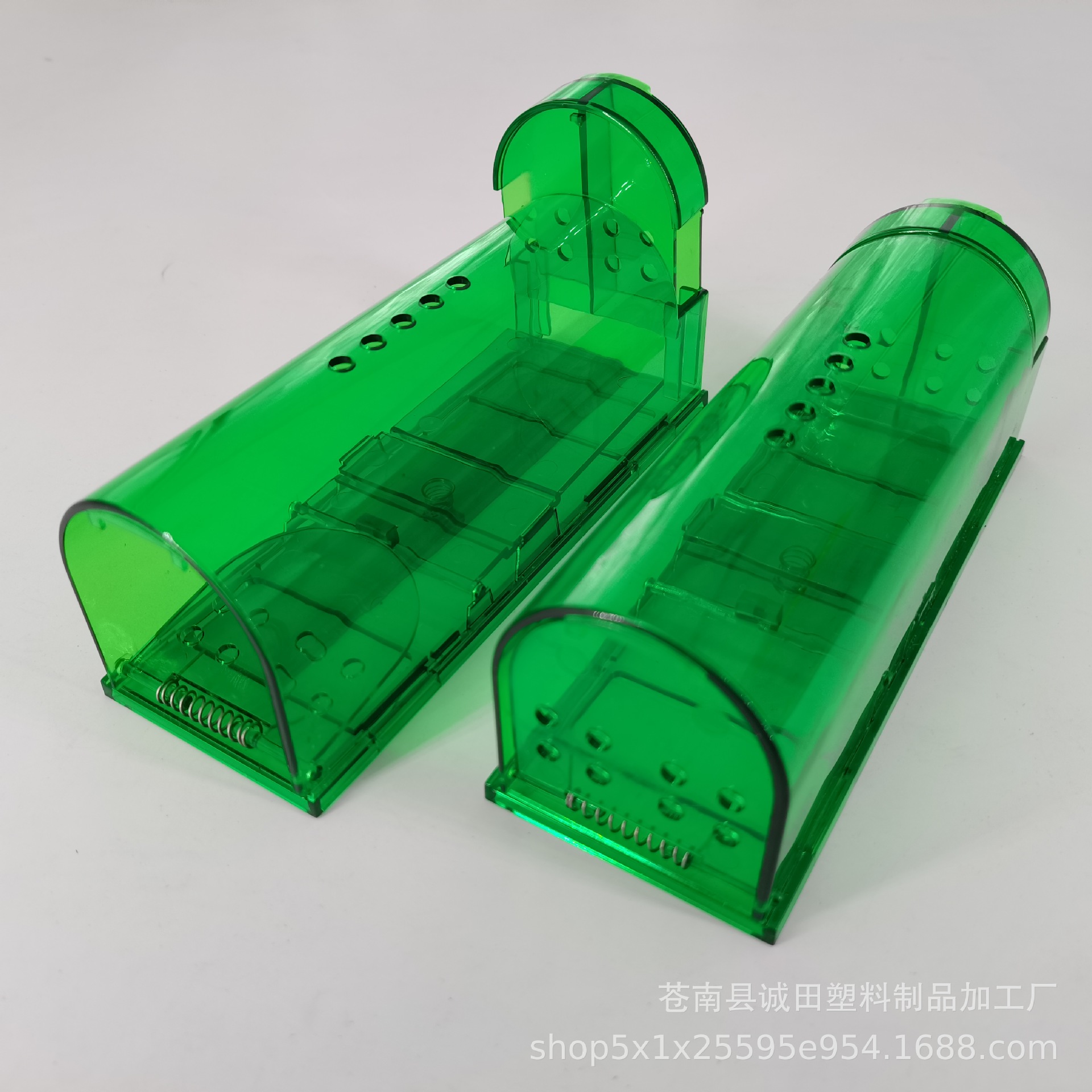 厂家批发优质塑料老鼠笼捕鼠器捕鼠笼老鼠夹灭鼠工具亚马逊热销