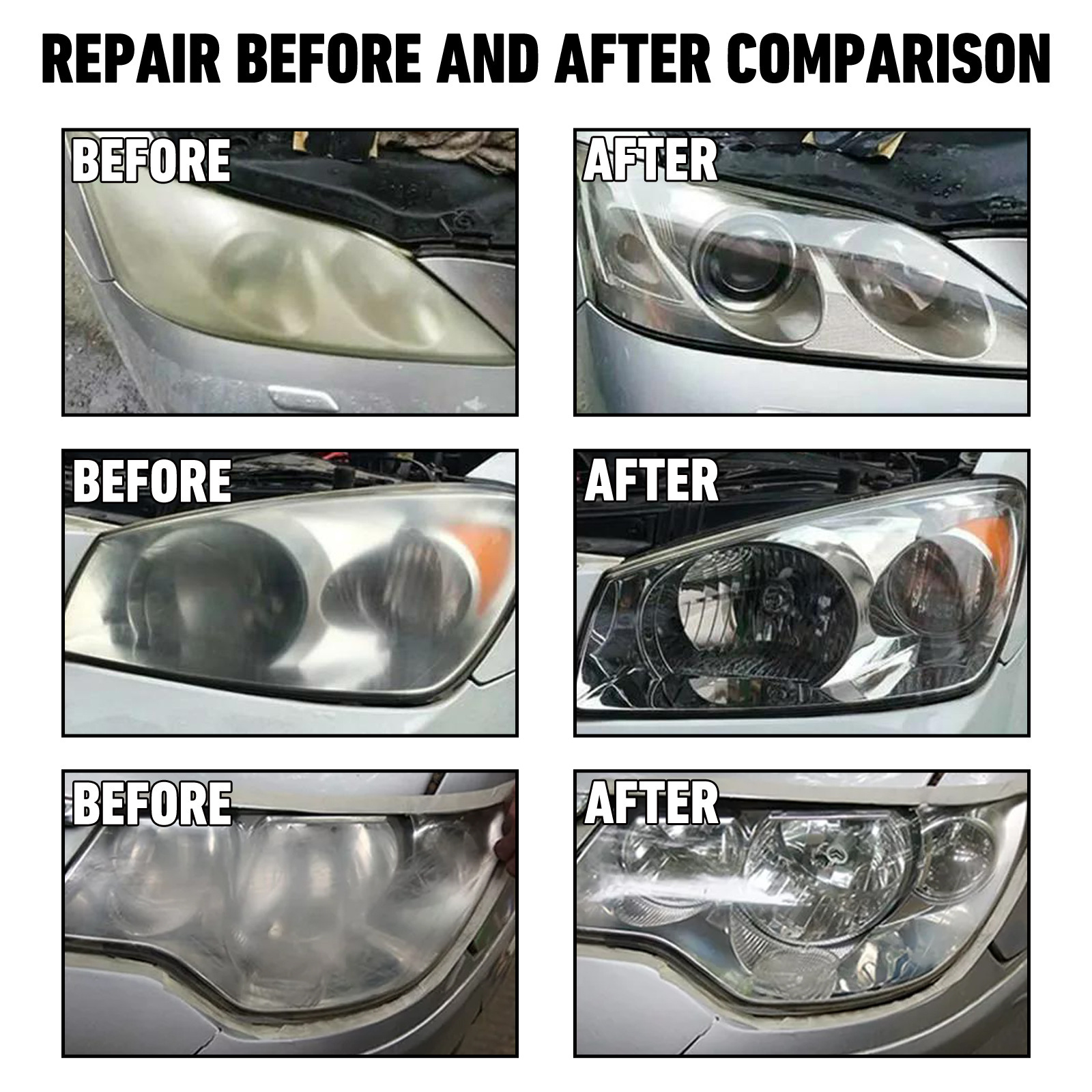 Car Ceramic Headlight Repair Kit