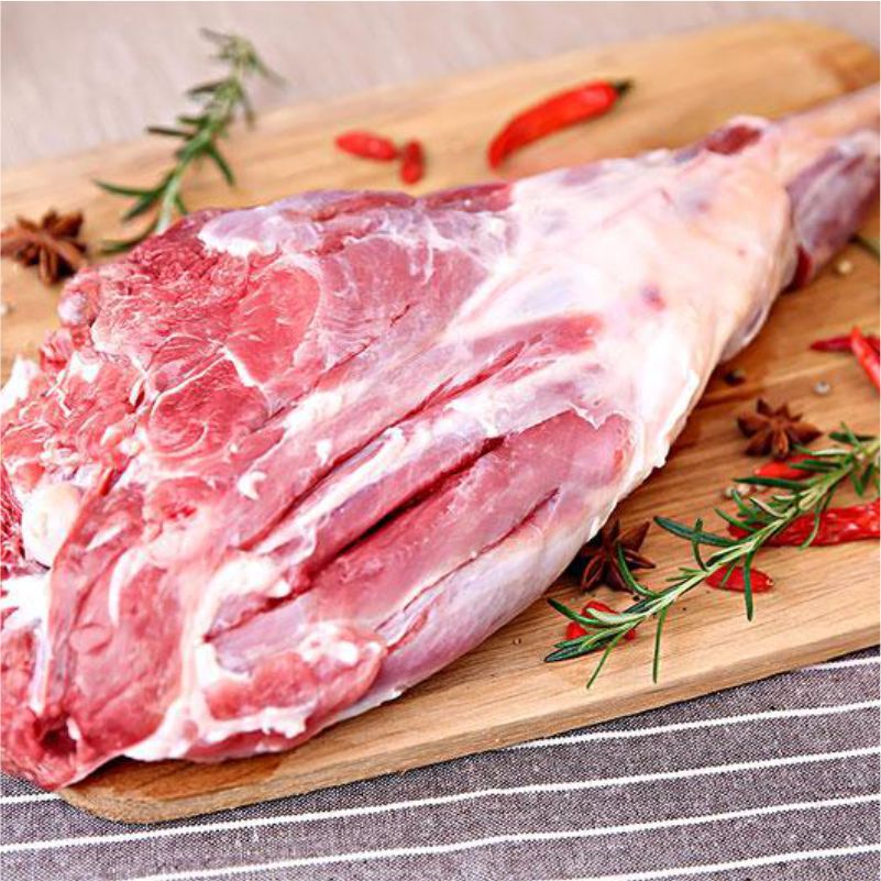 新疆羊羔肉 羊后腿7斤 新鲜羊肉羔羊腿 火锅店酒店烧烤食材羊肉