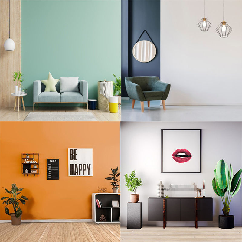 直播间背景墙纸新款网红直播背景墙装饰3拍照直播简约室内背景布