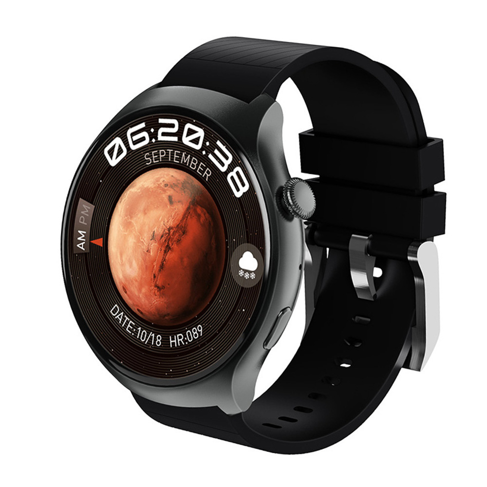 跨境新款js watch4new智能手表蓝牙通话心率血氧运动语音助手手环